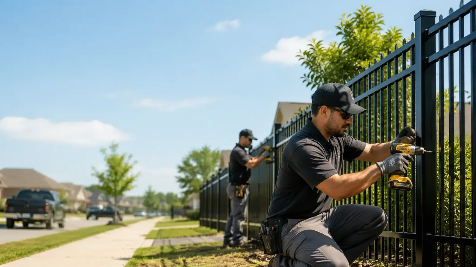 Metal Fence Installation in Cedar Hill, TN